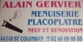 Alain GERVIER - Menuiserie Placoplatre